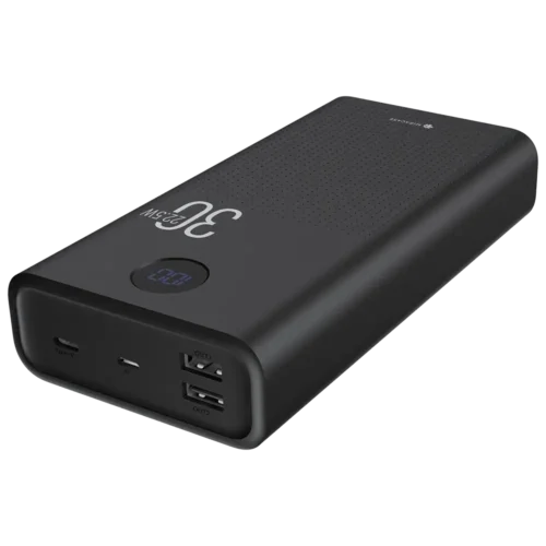 סוללה ניידת איכותית דגם MPB30PD22.5W בצבע שחור מבית MIRACASE