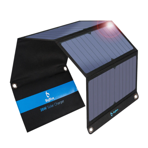 פאנל טעינה סולארי BIGBLUE 28W PV