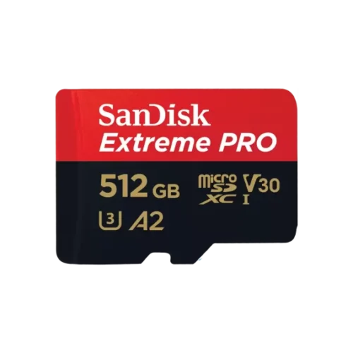SanDisk Extreme Pro A2 microSDXC 4K – 512 GB