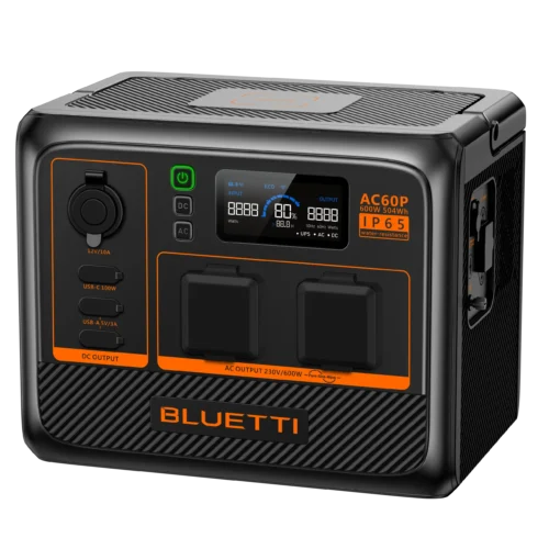 תחנת כח ניידת BLUETTI AC60P IP65