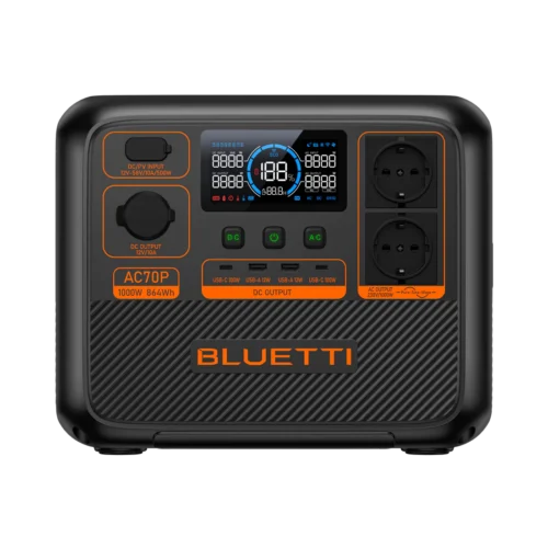 תחנת כוח ניידת BLUETTI AC70P | 1000W 864Wh