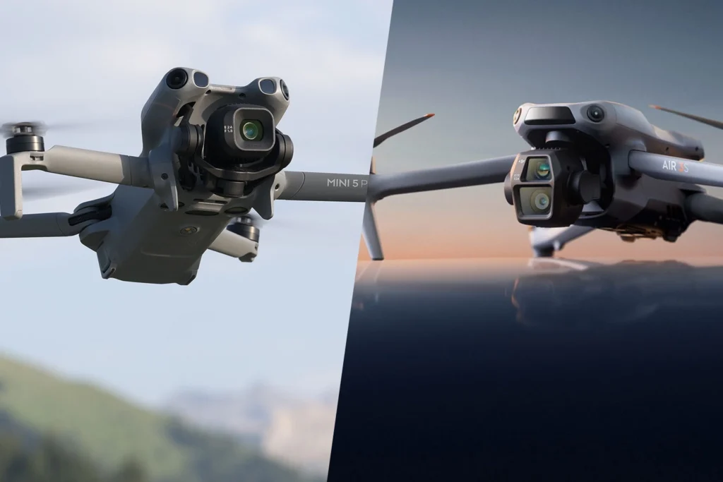 dji mini 5 pro vs dji air 3s