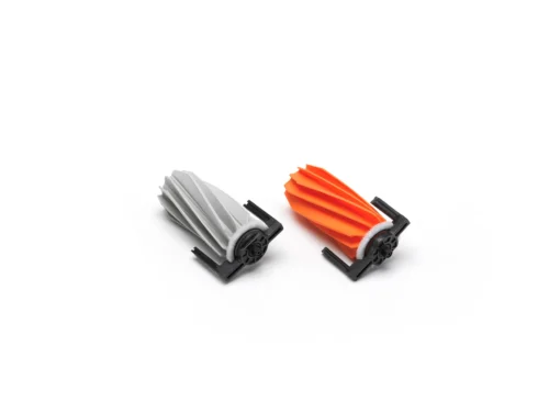 מברשת רולר פלסטית ROMO Rubber Roller Brush