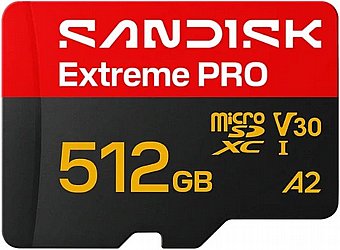 כרטיס SanDisk Extreme Pro microSD 250S 512G