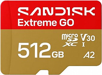 כרטיס SanDisk Extreme Go  microSD 240S 512G