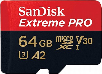 כרטיס SanDisk Extreme Pro microSD 200S  64G