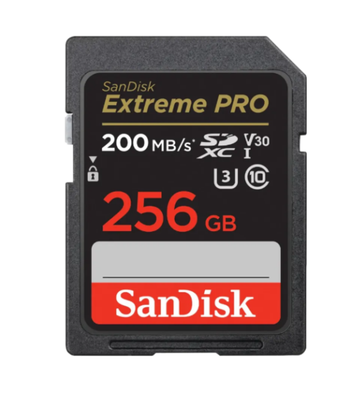 כרטיס EX PRO SD 200S V30 4K 256G