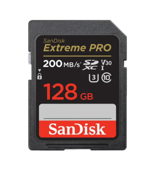 כרטיס EX PRO SD 200S V30 4K 128G