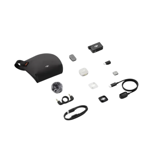 מיקרופון אלחוטי – (DJI Mic Mini 2S(2TX+1RX+Charging Case